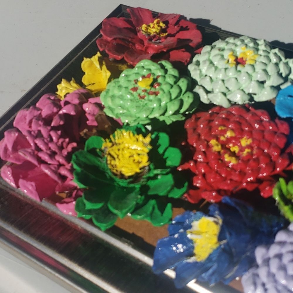 Pine Cone Floral Picture - Picture 5 of 8